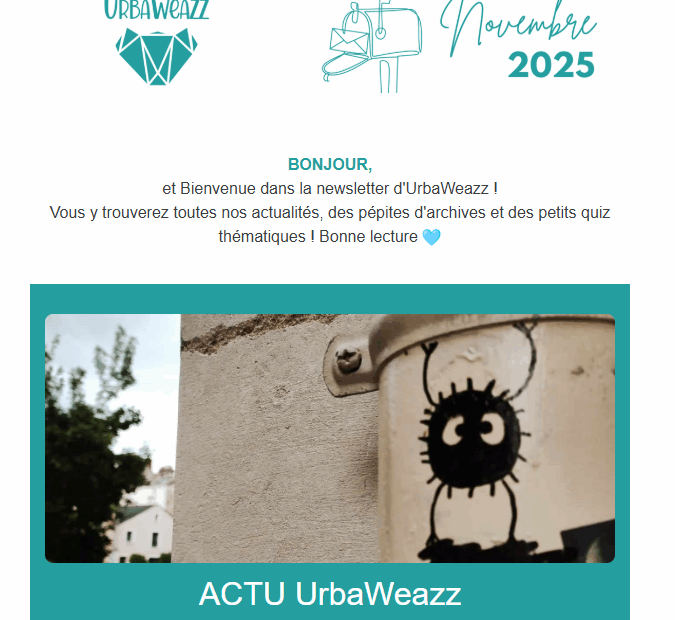 UrbaNews - Newsletter UrbaWeazz - Activités Ludique - Team Building - Cohésion