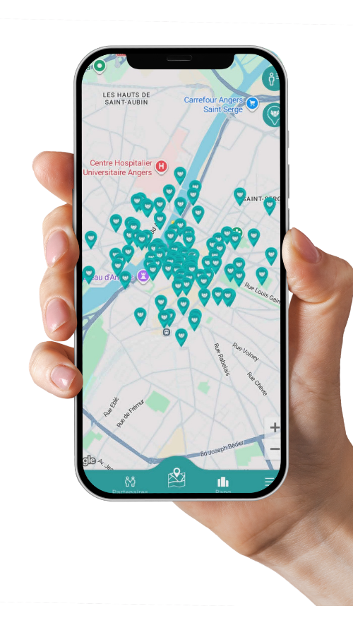 Jeu de piste urbain gratuit - Angers - Saumur - Le Mans - Montjean sur loire